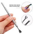 thumbnail image 6 of Riousery 2 Pcs Cuticle Pusher Set Premium Stainless Steel Dead Skin Remover Versatile Nail Polisher And Manicure Tools For Professional Salon And Home Use (7.87 inches / 20.00 cm), 6 of 10