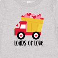 thumbnail image 4 of Inktastic Valentine Truck Loads of Love Heart Quote Boys Baby T-Shirt, 4 of 5