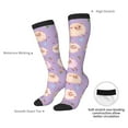 thumbnail image 6 of Fotbe Sheeps print Women's Men's Novelty Crew Socks Cotton Socks Knee High Socks for Walking,Running,Nurses,Pregnancy, 6 of 8