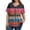 Hot Pink-40318aa, variant on Trgacdwlo L-5XL Plus Size Womens Tops Color Block V Neck Short Sleeve Tunics for Women Hide Belly Summer Beach Women Blouses Red 4XL