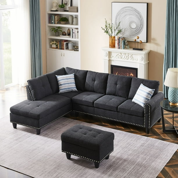 L Shaped Sofa For Small Living Room - Small L-Shaped Sofa