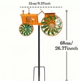 thumbnail image 2 of Garden Windmill Ornament Tractor Shaped With Wheels Suitable For Patio Gardens Unique Outdoor Sculpture For Home Use, 2 of 5