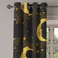 thumbnail image 3 of Ambesonne Grommet Curtain, , 50"x72", Pale Earth Yellow Mustard, 3 of 5