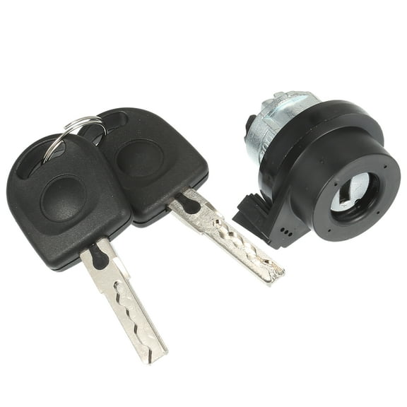 Unique Bargains No.8E0905855A Ignition Lock Cylinder w/ Keys for Audi A1 Ignition Switch Cylinder