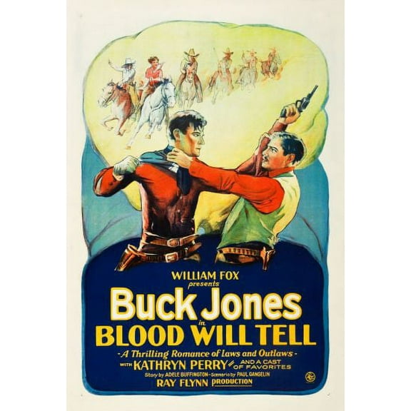 Blood Will Tell Movie poster 12x16 Print on Metal Sign 12in x 16in Square Adults AB Posters