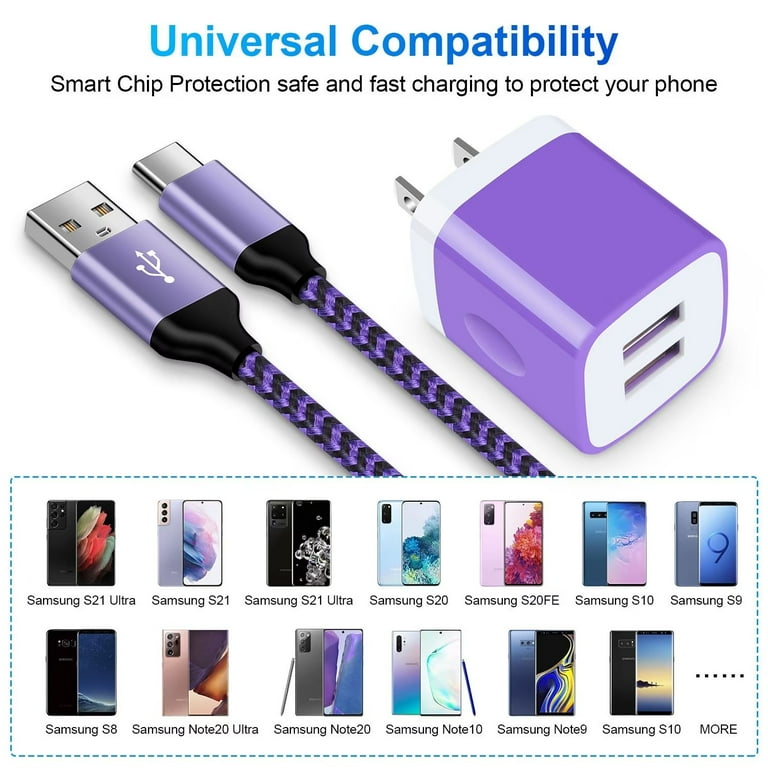 Samsung Galaxy S21 S21 Charging Brick Dual Port S21 Ultra Charging
