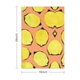thumbnail image 3 of Set of 2 Lemon Kitchen Towels, 18x26 Inch Fruit Dish Towels, Soft Absorbent Tea Towels for Kitchen Drying and Farmhouse Decor, 3 of 3