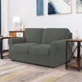 thumbnail image 2 of CHUN YI Stretch Checks Spandex Sofa Cover Separate Backrests Cushions Cover Slipcover, 2 of 5