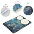 thumbnail image 4 of Beautiful Dragonflies Dish Drying Mat 16x18 Absorbent Microfiber Draining Rack Pad for Kitchen Counter Sink, 4 of 8