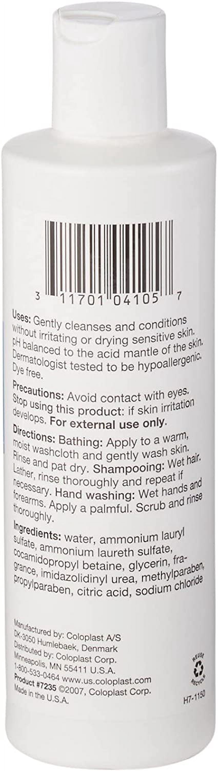 Gentle Rain Extra Mild Shampoo and Body Wash, Sensitive, 8 fl oz/237 mL, 6 Pack