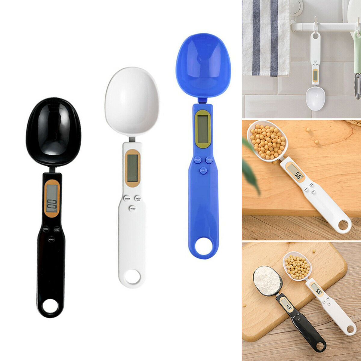 1pc Measuring Spoon, Adjustable Digital Spoon Scale Weigh Up 1-500g Digital  Kitchen Spoons Large LCD Display Measurements Ounces Grams Karats High  Precision Electronic Spoon Scale - Walmart.com