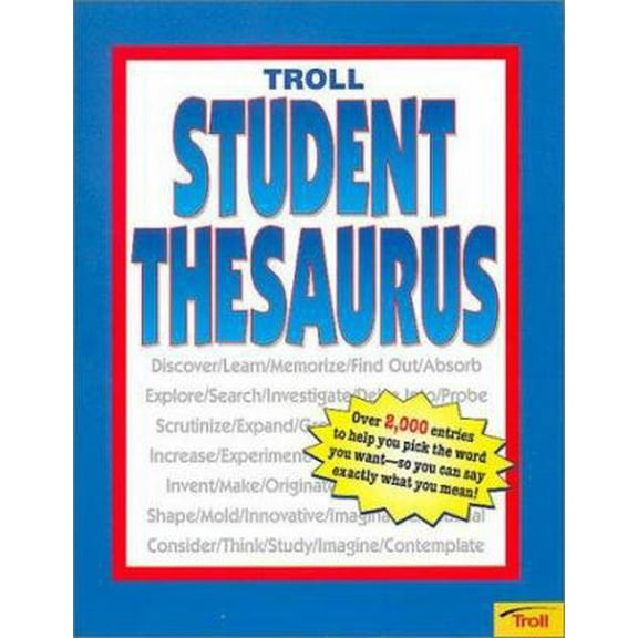 Pre-Owned Student Thesaurus Paperback