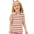 thumbnail image 4 of YUNAFFT T-shirts Décontractés à Imprimé pour Enfants Manches Courtes Col Rond Design Graphique Mignon Style Ludique, 4 of 9