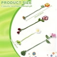 thumbnail image 3 of Flower Flower Bookmark Crochet Handmade Design Bookmark Practical Easter Crafts for Kids Crafts for Girls Ages 8-12 Drawing Craft Storage Drawers Arts And Crafts for Kids Ages 8-12 Boys Craft Storage, 3 of 6