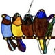 thumbnail image 2 of Yuarrent Pájaros pintados Adorno de vidrieras Decoración de ventanas para el hogar Colgantes de vidrieras Decoración del hogar No.2 Yuarrent HA043470-02, 2 of 5