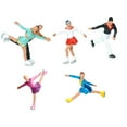 thumbnail image 3 of 5 figuras en miniatura a escala 1:87, adornos, patinaje artístico, temática deportiva, proyectos de bricolaje pintados, dioramas, figuras de escenas, 3 of 8