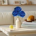 thumbnail image 5 of 1 Pc 4th of July Artificial Hydrangea Flowers, Red White Blue Decorations, Memorial Day Patriotic Flowers for Anniversary Vase, Porch, Patio, Yard, Table, 4th of July Decorations, Blue, 5 of 6