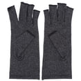 thumbnail image 1 of Arthritis Compress Nonslip Breathable Nursing Halffinger Gloves Rehealthy Training(S ), 1 of 14