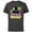 Charcoal, variant on Darth Vader Bold Graphic Retro Eighties ‘80s Vibe - Short Sleeve Cotton T-Shirt for Adults - Customized-Navy
