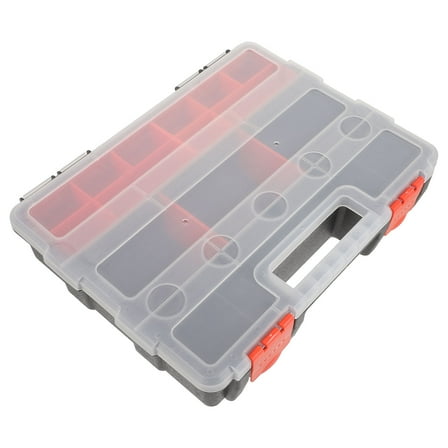 HONMEET Double Sided Organizer Box Seal and Plastic Storage Container