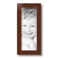 thumbnail image 2 of ArtToFrames 5" x 13" Walnut Picture Frame, 5x13 inch Brown Wood Poster Frame (WOM-4086),  Pack, 2 of 8