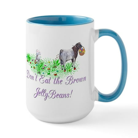

CafePress - Boer GOAT Brown Jellybeans Large Mug - 15 oz Ceramic Large Mug