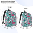 thumbnail image 3 of Yiaed Excavator Print Backpack, Premium Laptop Backpack, Travel Backpack for Women, Lightweight Backpacks, Comfortable Back Pack-Small, 3 of 5