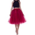thumbnail image 1 of Jupe Tutu en Tulle de Ballet Princesse pour Femmes et Filles, Robe Mini de Soirée de Mariage, Bal, Rockabilly, 1 of 5