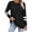 Black, variant on Miqool Shirts for Women Crew Neck Long Sleeve Pullover Casual Basic Tees Trendy Athletic Sports Tops