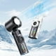 thumbnail image 2 of Portable Handheld Fan With Ice Cooler High Speed 4000mAh Ice Cold Fan for Camping, 2 of 5