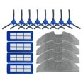 thumbnail image 1 of Hepa Filter Side Brush Mop Cloth Replacement For Eufy Robovac, 1 of 5