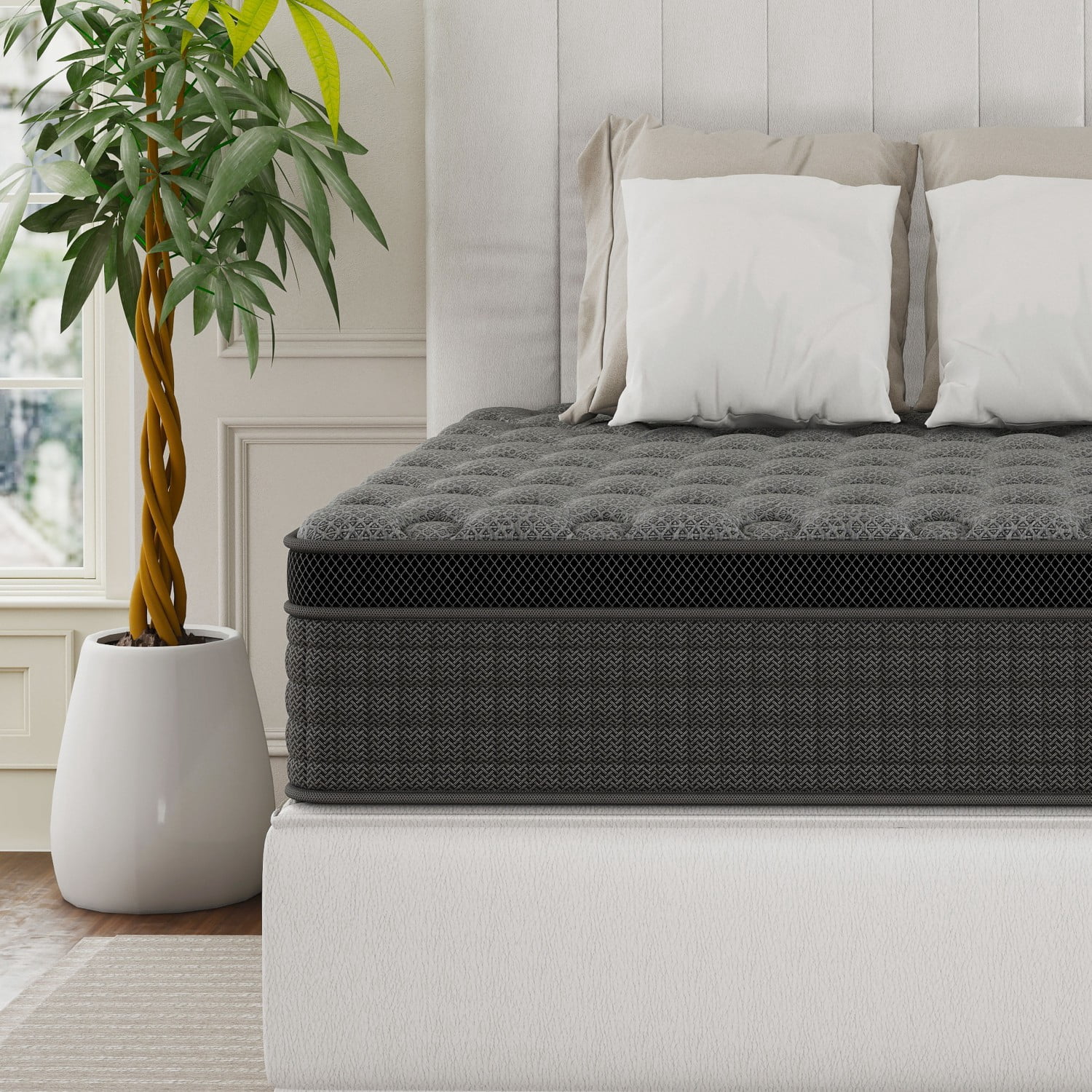 Oasskyo 12 Inch Cooling Gel Memory Foam Mattress Full Size, Medium Firm Support, Breathable Cover, Pressure Relieving, CertiPUR-US Certified, Bed in a Box for Home Bedroom