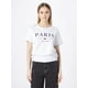 thumbnail image 1 of Paris Letter Print T-shirt, Short Sleeve Crew Neck Casual Top For Summer & Spring, Women's Clothing Tee For adult, Men, Women, Teen, Teenager, adolescent, Youth, 1 of 5