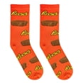 thumbnail image 4 of Crazy Socks – Candy-Themed 8-Pack Novelty Crew Sock Bundle – Large – Fun Colorful Candy & Junk Food, 4 of 6