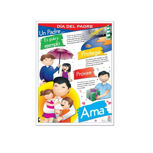 Póster Dia Del Padre Educatodo B-1721-I
