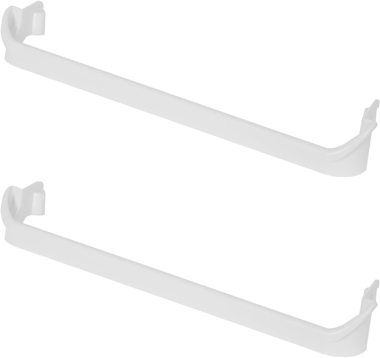 KOJEM Refrigerator Door Shelf for 240534901 AP3214630 PS734935 Replacement Fit for Kenmore Frigidaire Door Bin 2 PCS Rack Bar Rail Retainer