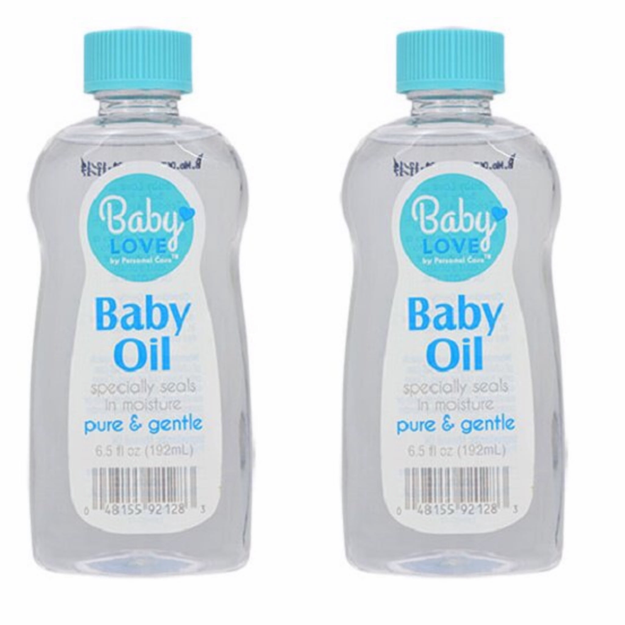 2 Packs Personal Care Moisturizing Baby Oil (Pure and Gentle) 6.5 Fl Oz