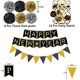 thumbnail image 2 of Famoby Feliz Año Nuevo Banner Pompones Bandera Triangular Guirnalda De Remolinos Banderines Colgantes Para Decoraciones De Fiesta De Feliz Año Nuevo, 2 of 5