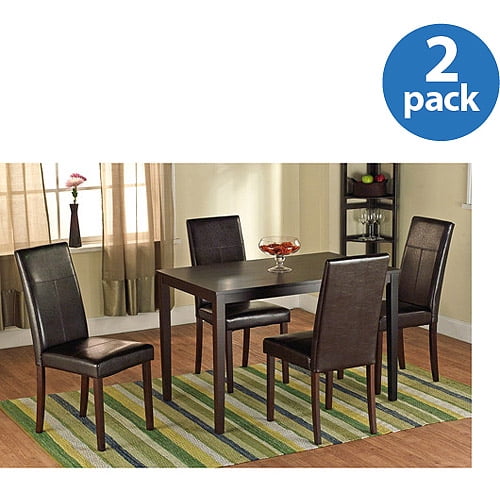 Simple Living  Bettega Parson Chair (Set of 2) Brown