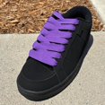 thumbnail image 3 of Thick Flat 3/4" Wide Shoelaces Solid Color for All Shoe Types, 3 of 5
