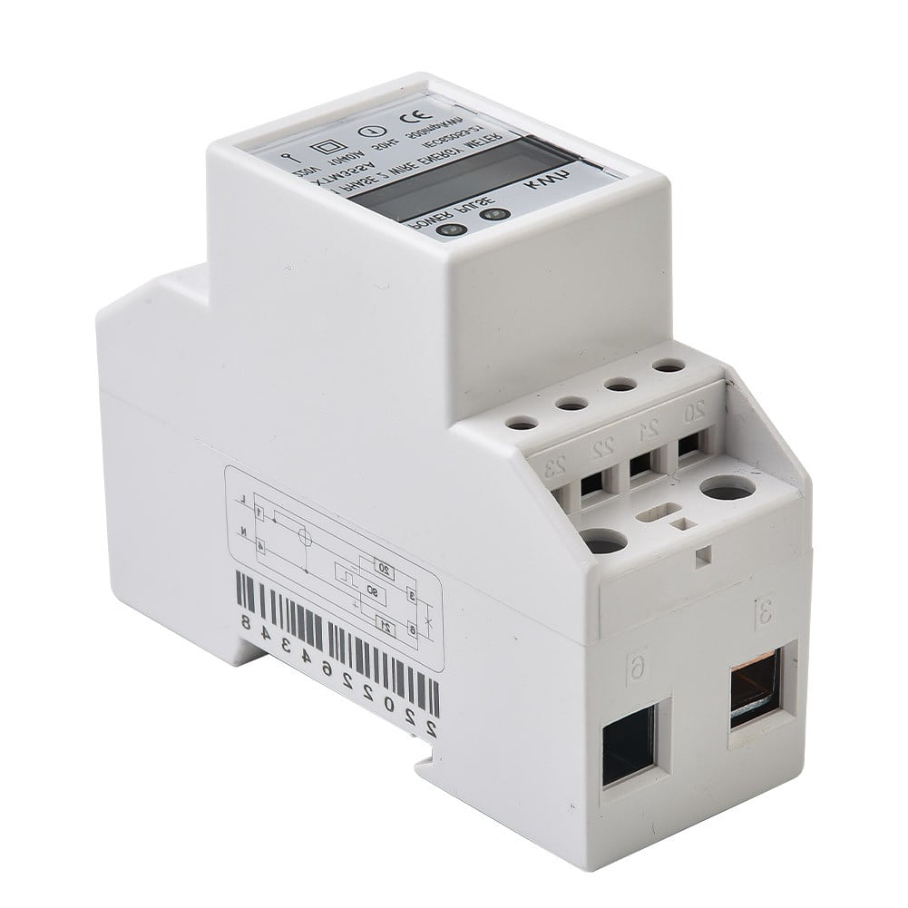 Xtm35Sa Digital Electric Energy Meter Din-Rail 220V Kwh Single Phase 2Wire 10-40A Lcd Guide Type Backlight Digits Wattmeter 10(40)A
