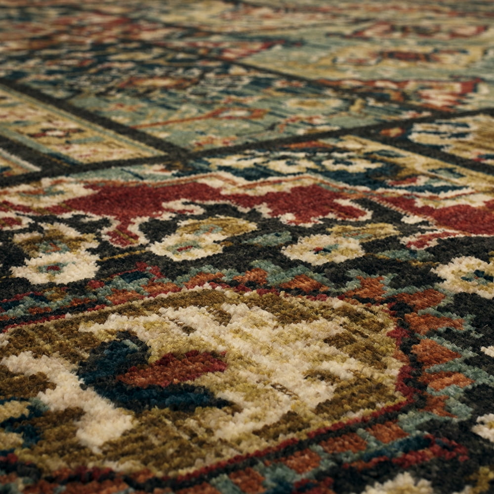 Mohawk Home Alderley Ornamental Woven Indoor Area Rug, Multi, 3' x 5'
