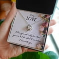 thumbnail image 2 of To My Love I Love You Not Only Infinity Knot Necklace Message Card, 2 of 7