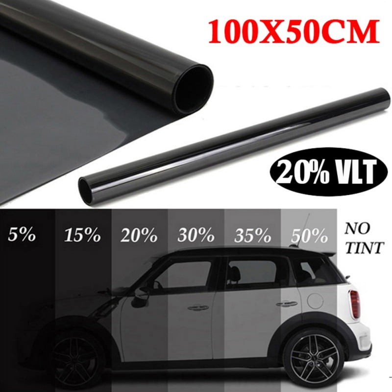 SUPERLIMO BLACK 3% WINDOW TINT FILM 20" BY 80 ft ROLL  THE DARKEST FILM WE SELL 