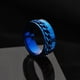 thumbnail image 1 of Nuevo anillo de pareja giratorio de acero inoxidable genial, cadena giratoria de alta calidad, anillos giratorios para mujer, hombre, joyería Punk, regalo de fiesta Tan Jianjun unisex, 1 of 2