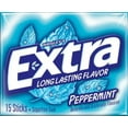 thumbnail image 4 of Extra Peppermint Gum, 15-Stick Slim Packs (Pack of 20), 4 of 4