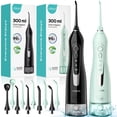 thumbnail image 2 of 2 Pcs COSLUS Cordless Teeth Flosser Portable Rechargeable Oral Irrigator Tooth Flosser Electric Oral Irrigator For Travel, 2 of 6