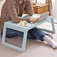 thumbnail image 1 of Foldable Bed Laptop Desk Portable Small Computer Table for Study, Breakfast,, and Home Office, 1 of 6