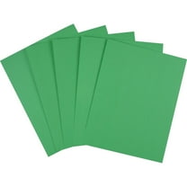 Staples Brights Multipurpose Paper 24 lbs. 8.5" x 11" Dark Green 500/Ream (20103) 16419