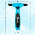 thumbnail image 4 of BOSHEL Ergonomic Grooming Brush for Dogs & Cats - Reduces Shedding - Easy Clean Anti-Slip Handle - Deshedding Tool, 4 of 9